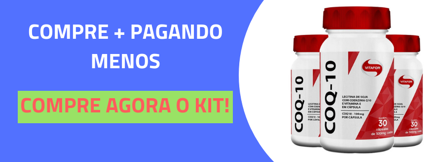 Coenzima COQ-10 Vitafor 30 Cápsulas-4